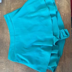 Teal Zara skort